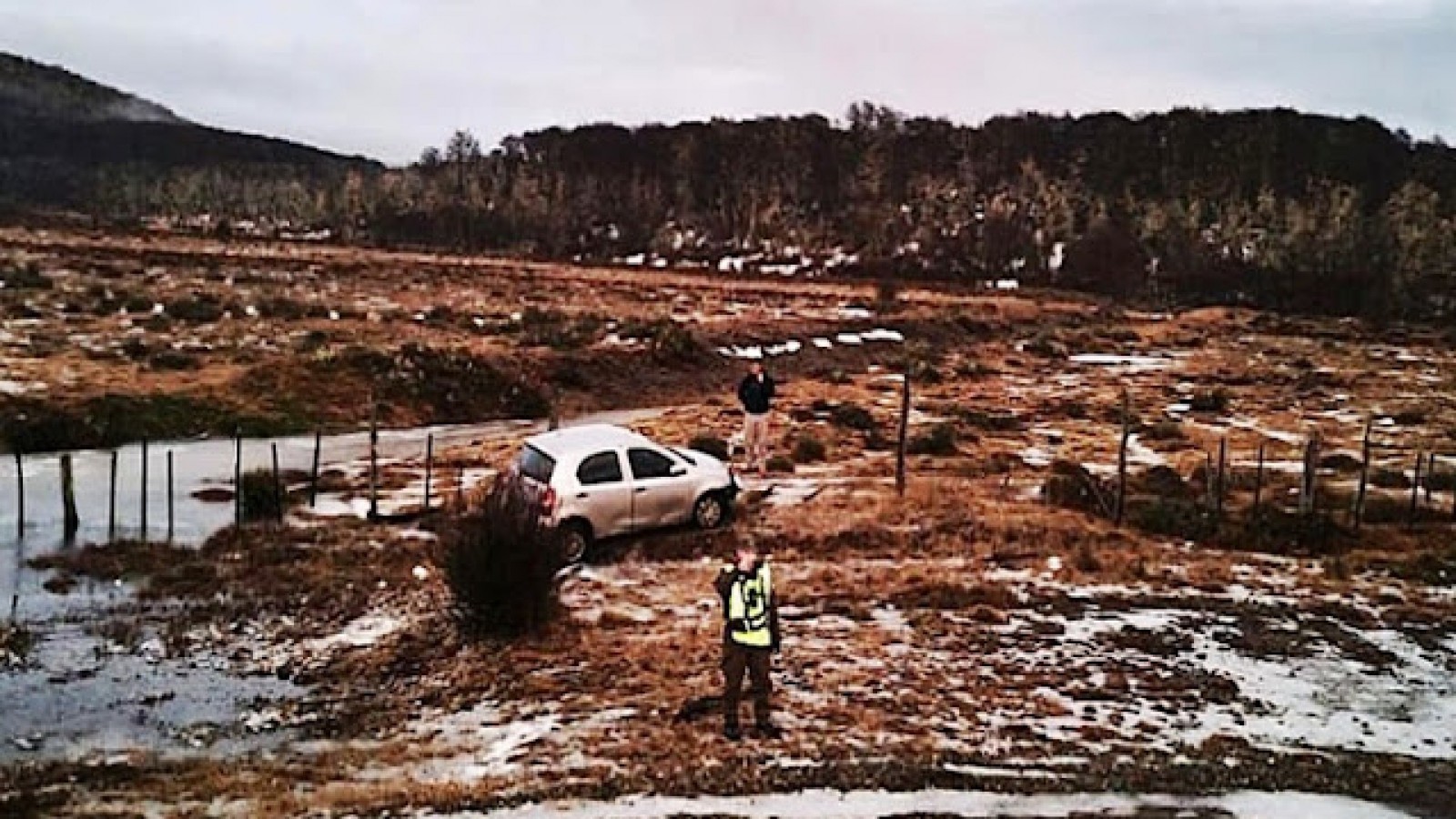 Despiste en la Ruta 3, conductora lesionada